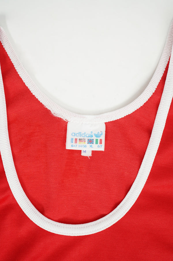 80's "ADIDAS" -Jersey Tank Top-