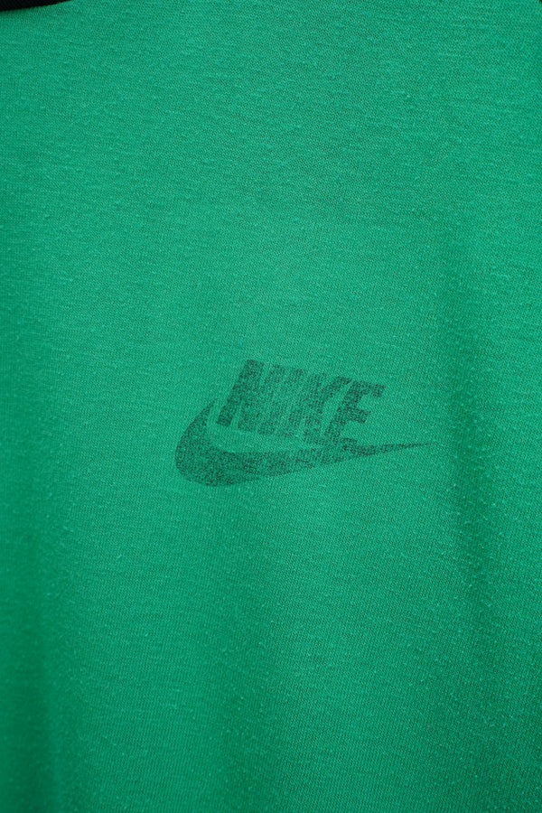 80's "NIKE" -Cotton/Poly Raglan L/S Tee-