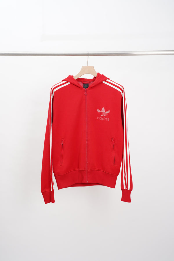 00's "adidas" -Poly/Cotton Jersey Track Jacket-