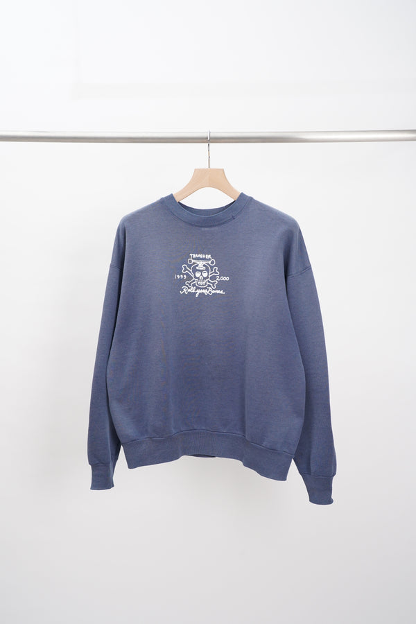 "THRASHER" -"1999-2000" C/N Sweat Shirt-