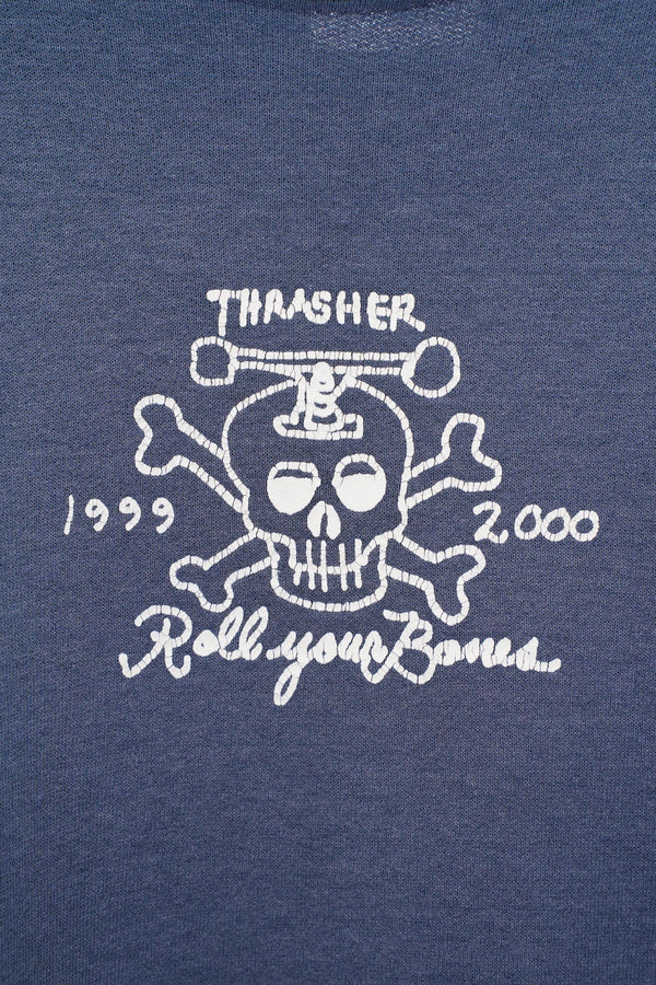 "THRASHER" -"1999-2000" C/N Sweat Shirt-