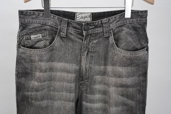 00's "ENYCE" -Loose Fit Straight Denim Pants-