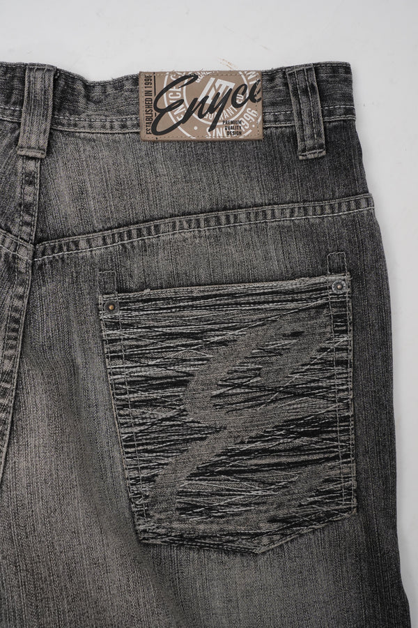 00's "ENYCE" -Loose Fit Straight Denim Pants-