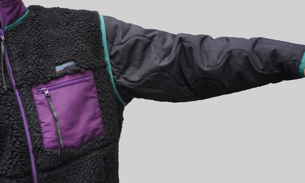 KHOKI -Fleece-texture Jacket-