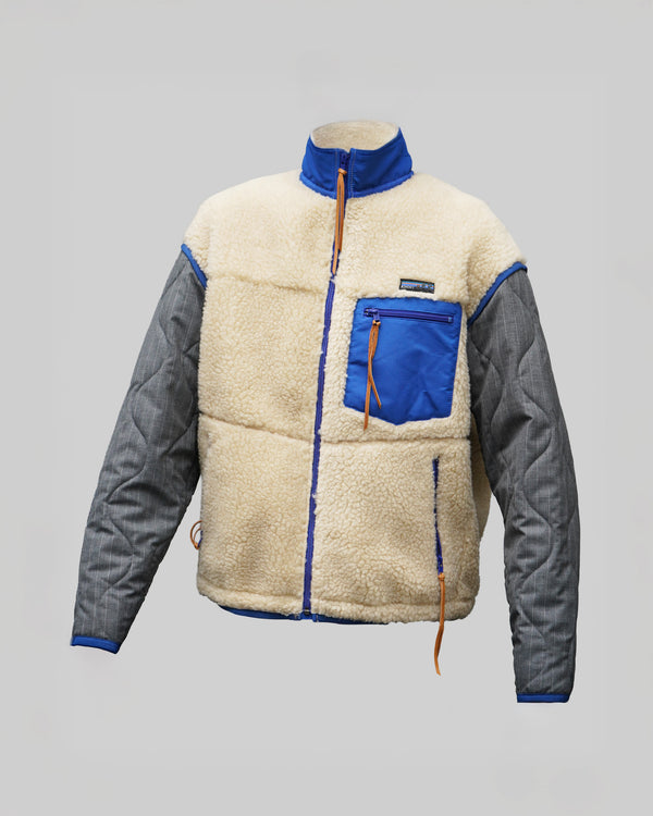 KHOKI -Fleece-texture Jacket-