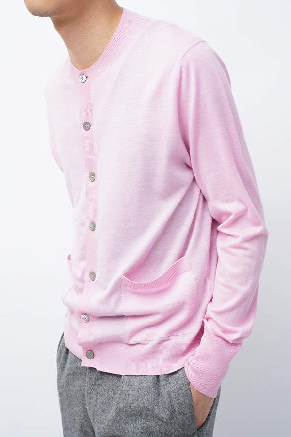 [Mukta / Sal , MANHOLE EDITION] -Crew Neck Cardigan-