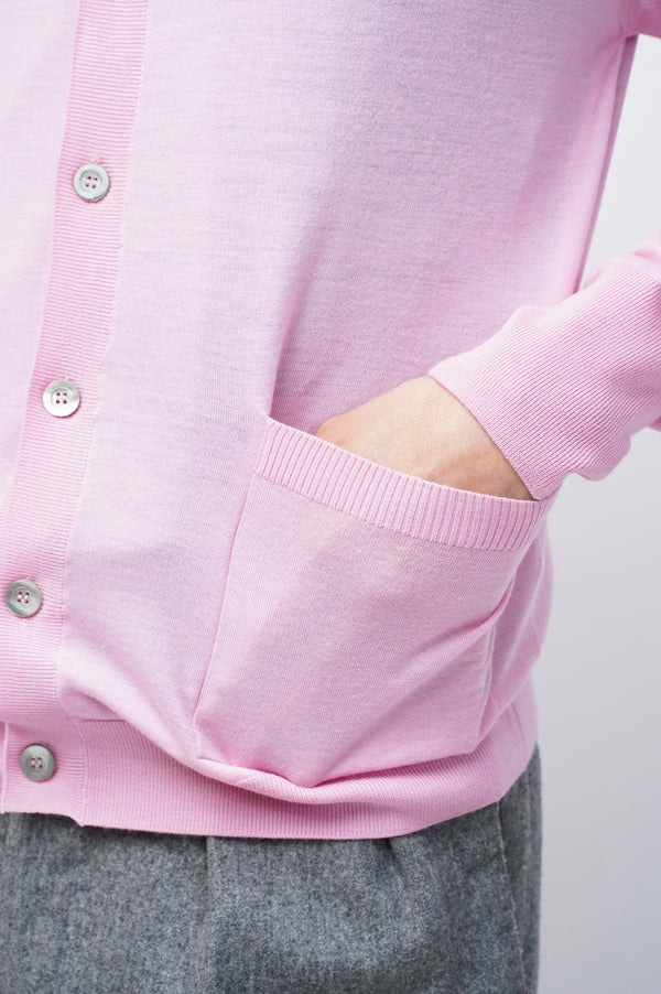 [Mukta / Sal , MANHOLE EDITION] -Crew Neck Cardigan-