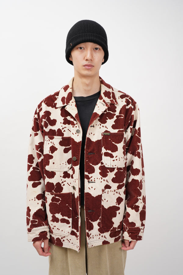 20ss "Supreme" -Velvet Chore Coat-