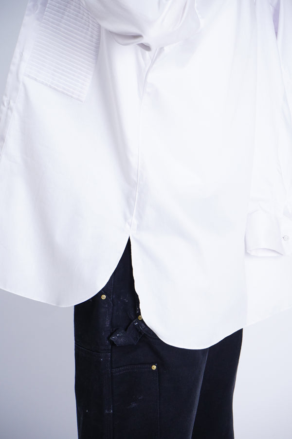 Black -Wing collar shirt-