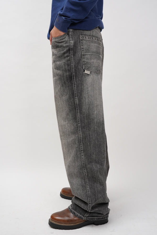 00's "ENYCE" -Loose Fit Straight Denim Pants-