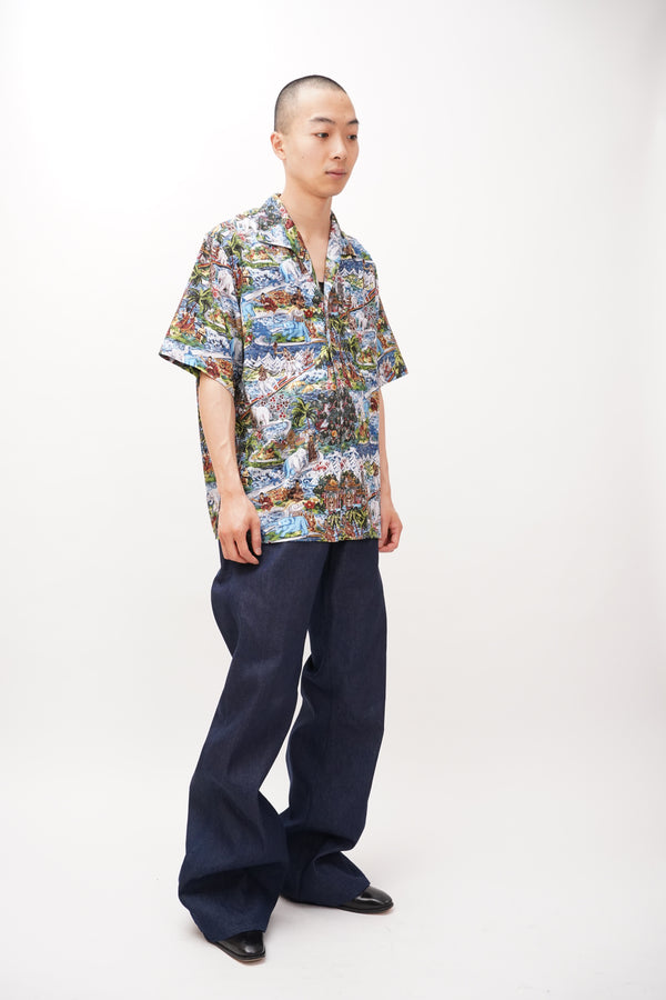 GROHL -Buddhi Hawaiian Print Shirt S/S-