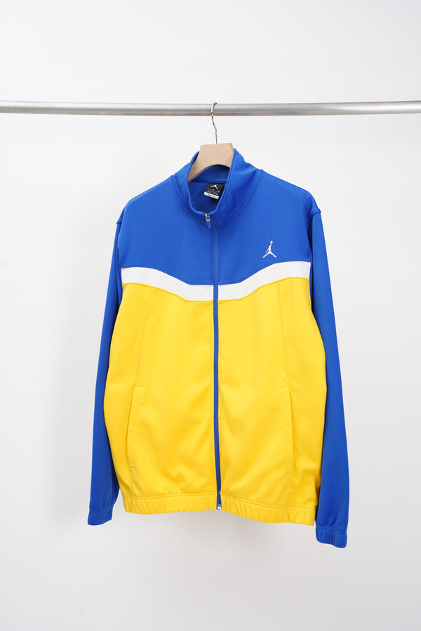 "Jordan" -Polyester Mesh Jersey Track Jacket-