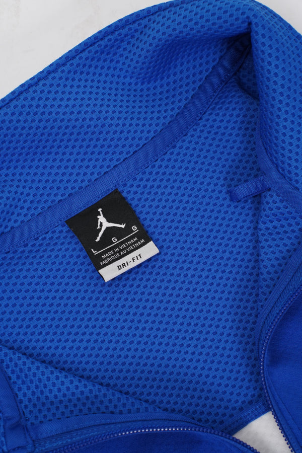 "Jordan" -Polyester Mesh Jersey Track Jacket-