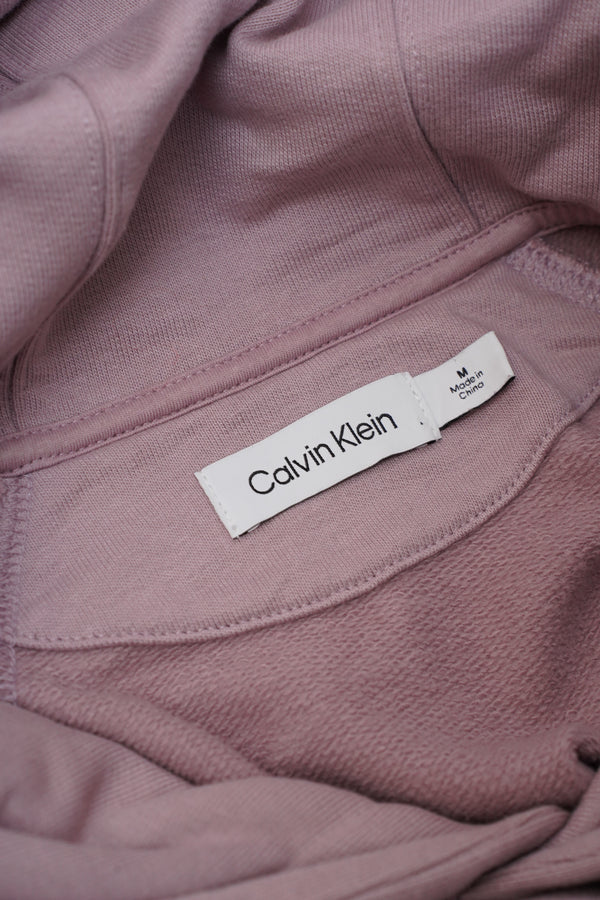 "Calvin Klein" -Dolman Sleeve Cotton Sweat P/O Hoodie-