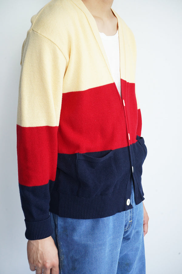 90's "Polo by Ralph Lauren" -"Made in Great Britain" Wool Knit Cardigan-
