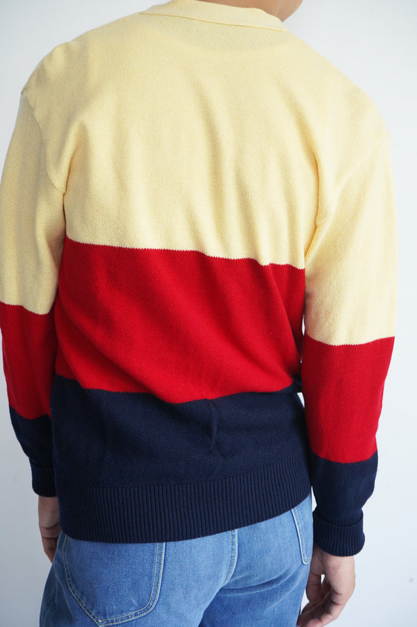90's "Polo by Ralph Lauren" -"Made in Great Britain" Wool Knit Cardigan-