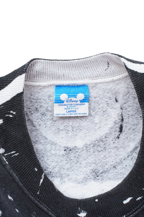 80-90's "Disney" -"Mickey Mouse" Print Sweat Shirts-