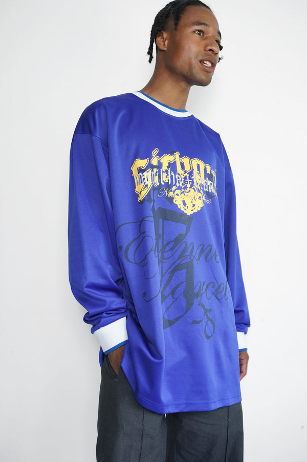 "LE JEAN DE MARITHE + FRANCOIS GIRBAUD" -Logo Embroidery Polyester Jersey PO-