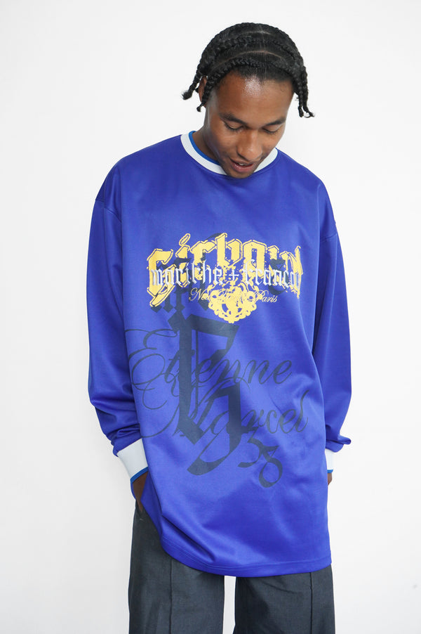 "LE JEAN DE MARITHE + FRANCOIS GIRBAUD" -Logo Embroidery Polyester Jersey PO-