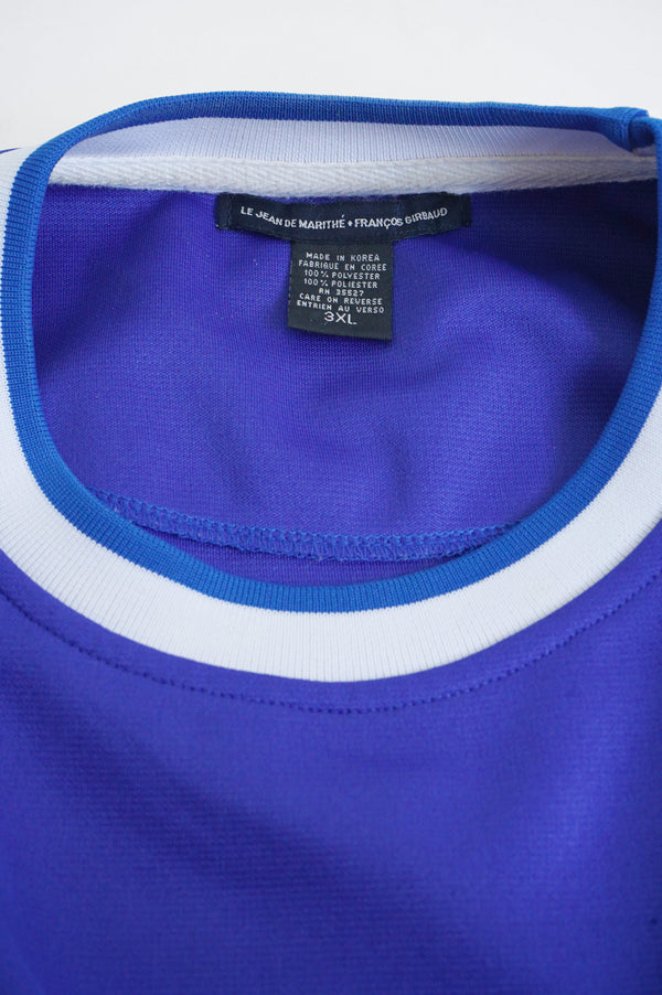 "LE JEAN DE MARITHE + FRANCOIS GIRBAUD" -Logo Embroidery Polyester Jersey PO-