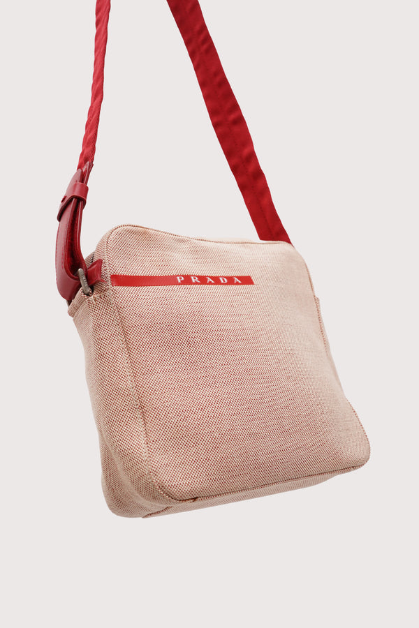 "PRADA SPORT" -Canapa Compact Shoulder Bag-