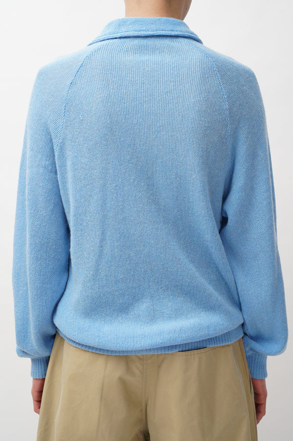 70's "Jantzen" -ACRYLIC/MOHAIR Knit Polo Shirts-