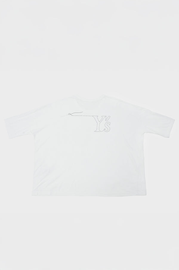 "Y's" -Logo Stitch Design Printed S/S Tee-