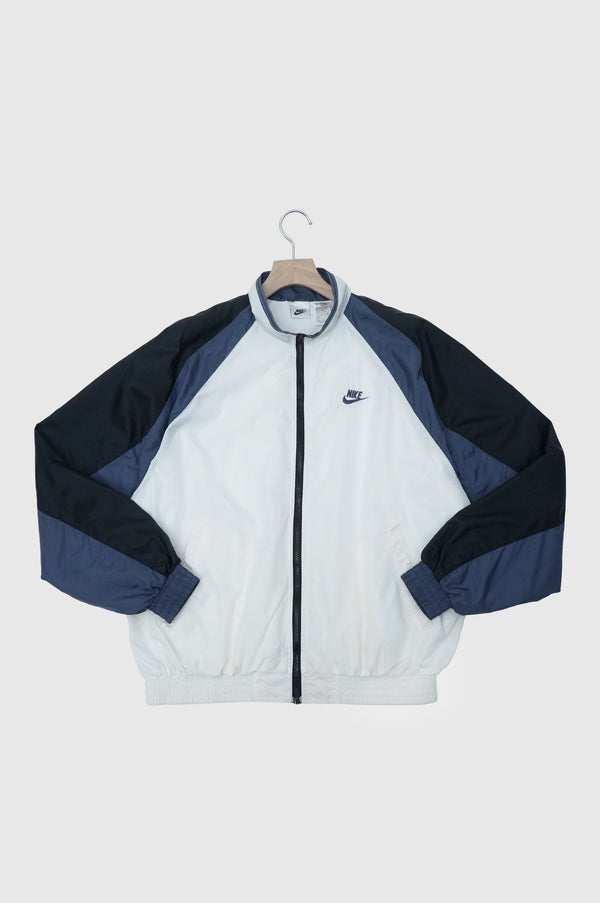 2000's "NIKE" -Radiating Panel Design Nylon Jacket-