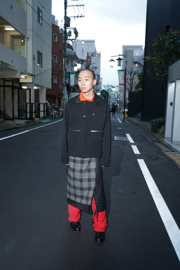 -"TEO" UTILITY JACKET-
