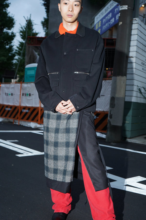 -"TEO" UTILITY JACKET-