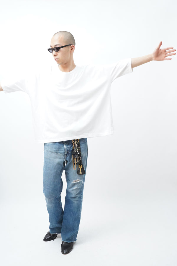 "Y's" -Logo Stitch Design Printed S/S Tee-