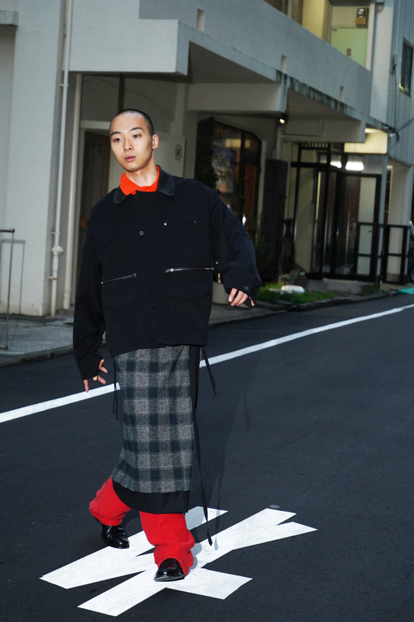 -"TEO" UTILITY JACKET-