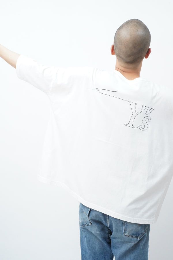 "Y's" -Logo Stitch Design Printed S/S Tee-