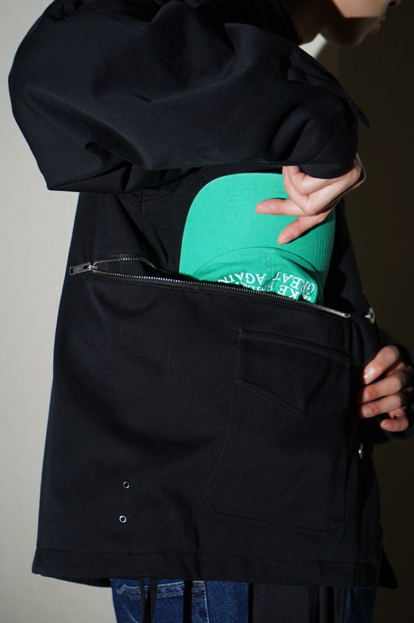 -"TEO" UTILITY JACKET-
