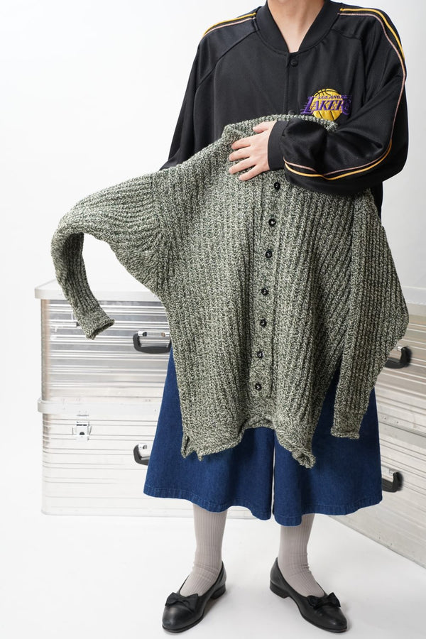 TACUINUM CARDIGAN (TWO FOLD SHETLAND WOOL)