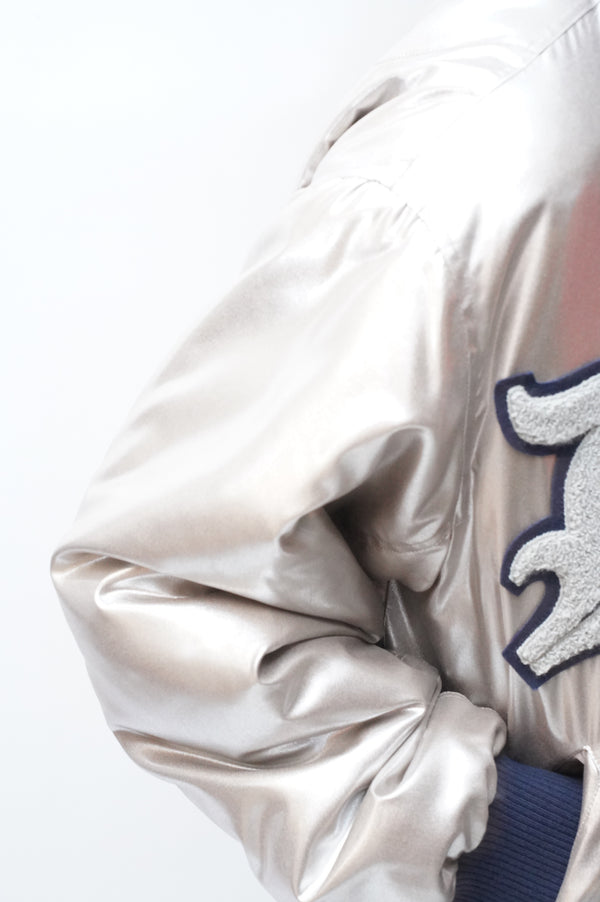 Dechamps - Silver Bomber Jacket -