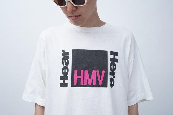 90's "NICE DAYS" -"HMV" Print S/S Tee-
