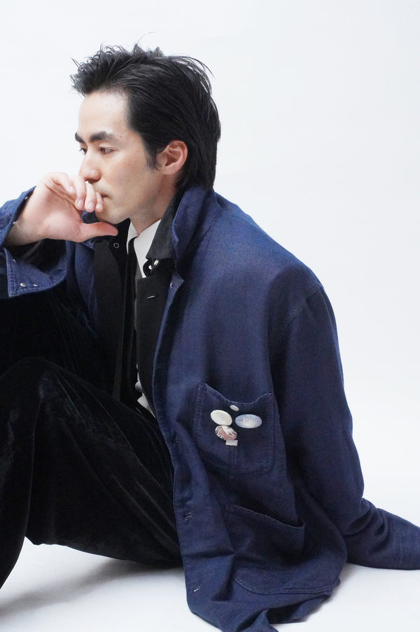 [MANHOLE EDITION] MADDERS -Stole Denim Coverall-