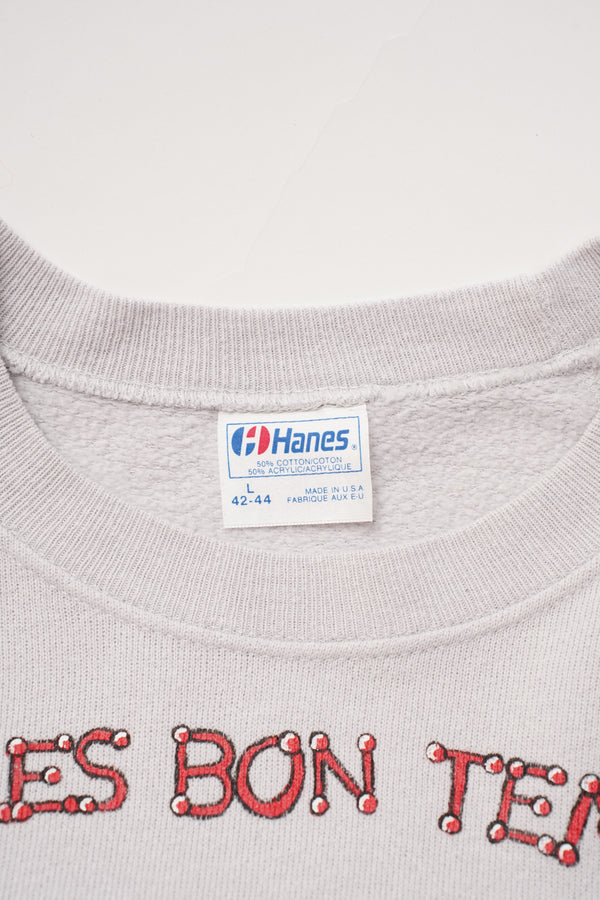 80's "Hanes" -Lobster Printed Raglan Sweat-