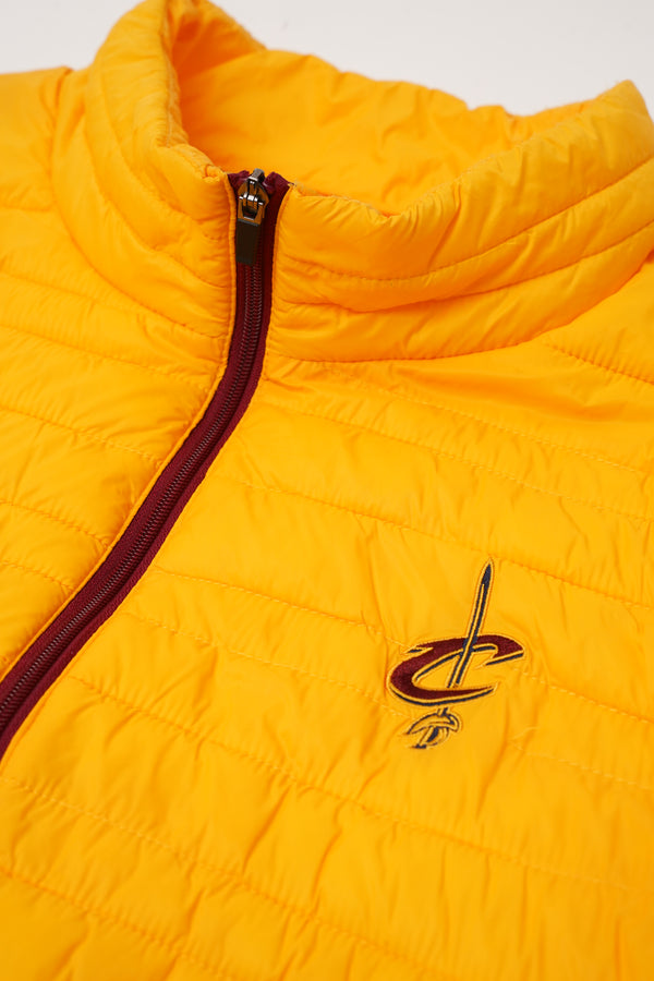 "CLEVELAND CAVALIERS" -Logo Embroidery Padded Jacket-