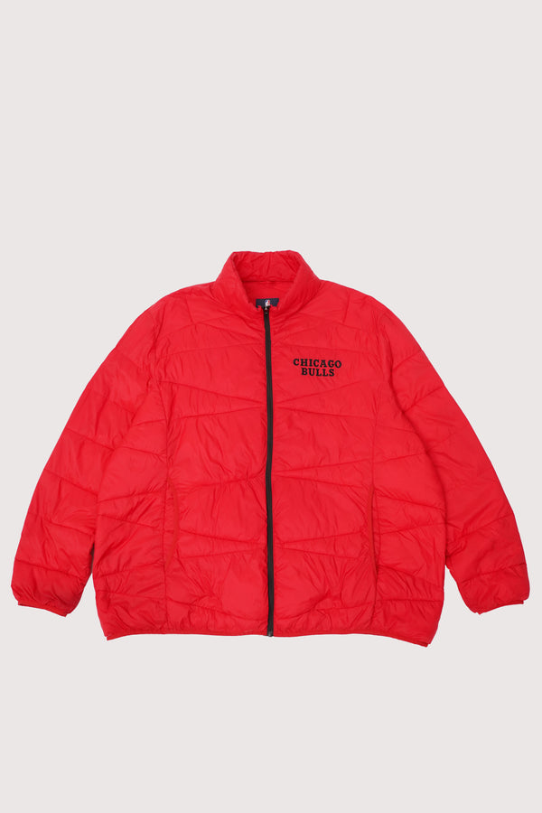 "CHICAGO BULLS" -Logo Embroidery Padded Jacket-