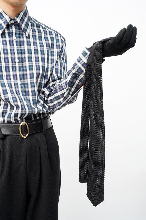 Pointed Knit Tie