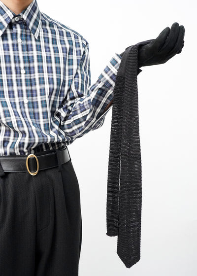 Pointed Knit Tie