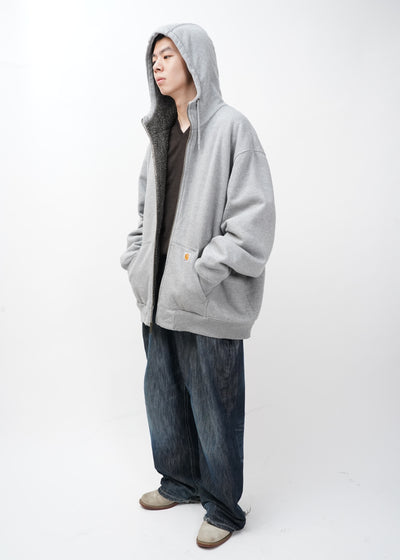 “carhartt” -Boa Liner Sweat Zip Parka-