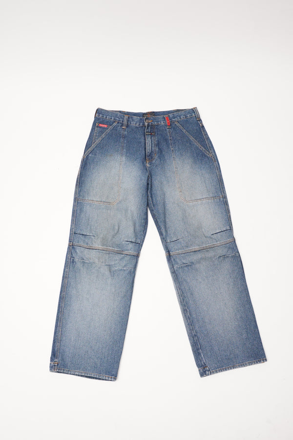 "wear first" -Straight Denim Pants-