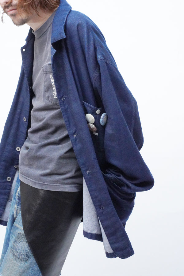 [MANHOLE EDITION] MADDERS -Stole Denim Coverall-