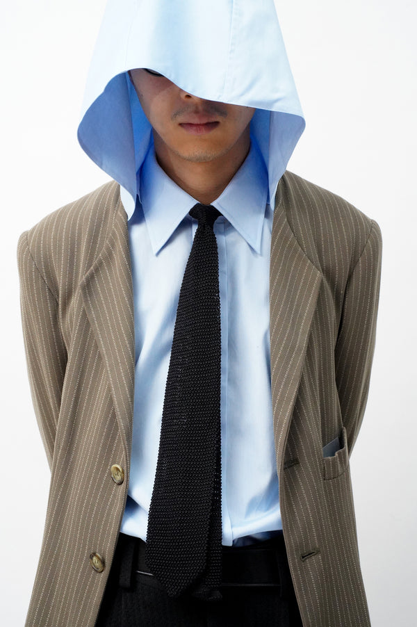 Pointed Knit Tie