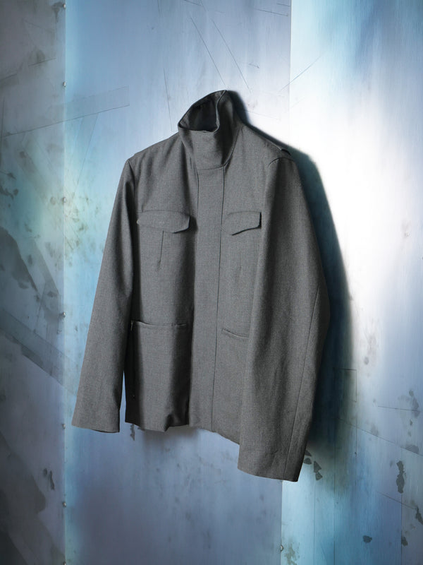 -"IDRIS" M-65 JACKET IN WORSTED WOOL-