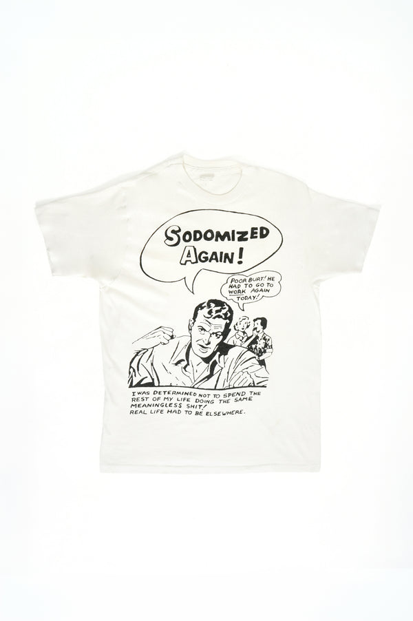 80's "UNKNOWN" -"American Pop-Art" Printed S/S Tee-