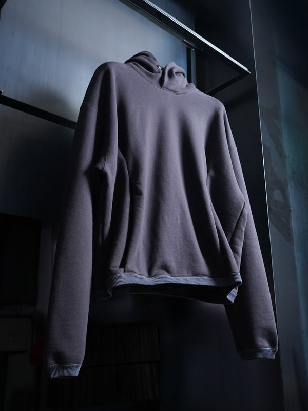 -"RHEA" PULLOVER HOODIE IN SUVIN COTTON-